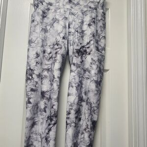 Women's Black/ Grey Leotard Pants